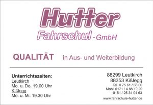 Hutter Fahrschul - GmbH